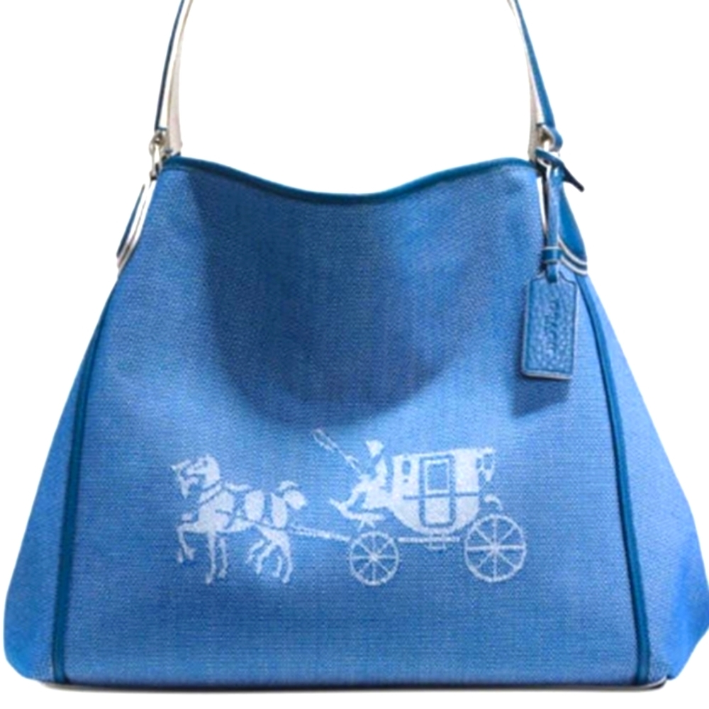 Coach Edie Horse and Carriage Tote